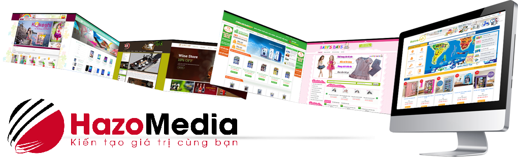 website chuyên nghiệp và thu hút